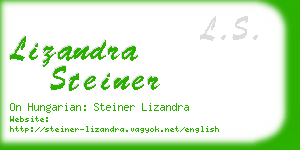 lizandra steiner business card